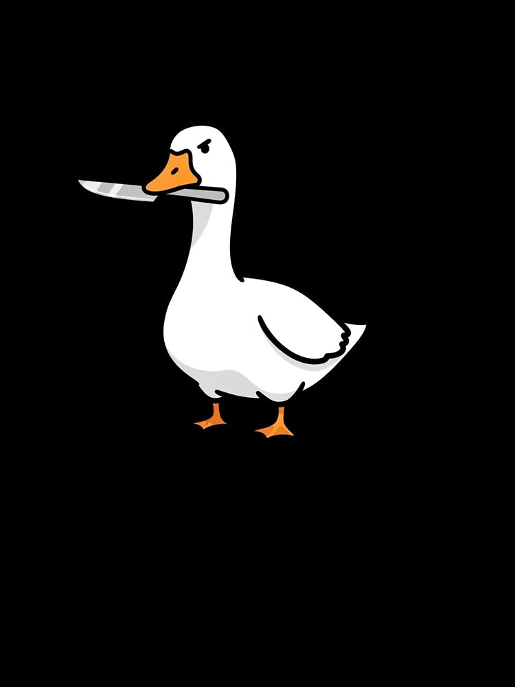 Peace Was Never An Option Chaotic Goose Knife Meme by Sunday Social Club