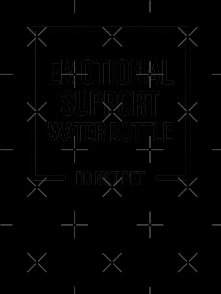 Emotional Support Water Bottle, Do not Pet by Mateusz Majcherek