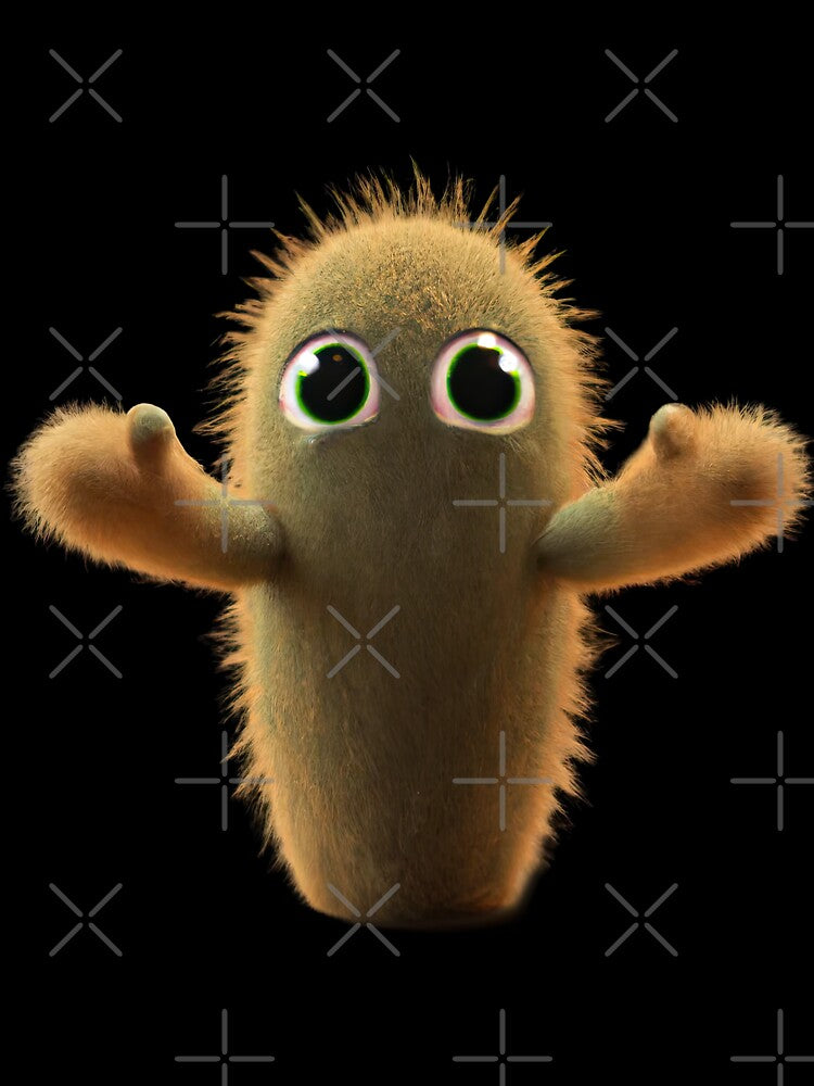 Hug me! Cute fuzzy cactus wants a hug. by betes-etranges