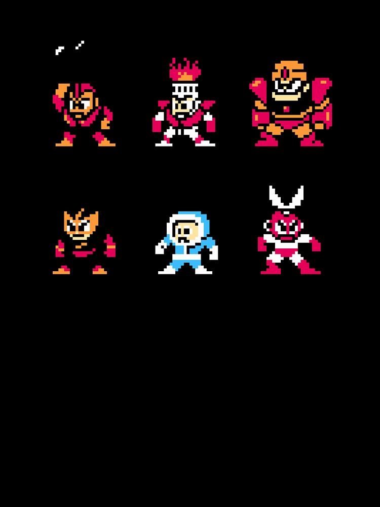 Robot Masters WAVE ONE Set by Pixel Papers