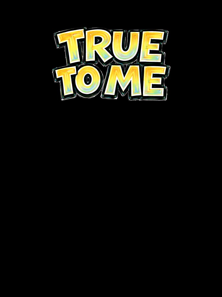 True To Me – hand drawn childlike typography by Mac Sketches