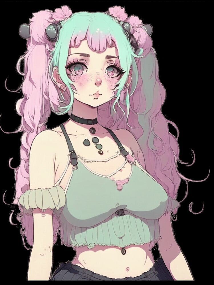 Pastel Goth Girl by xxxEviexxx