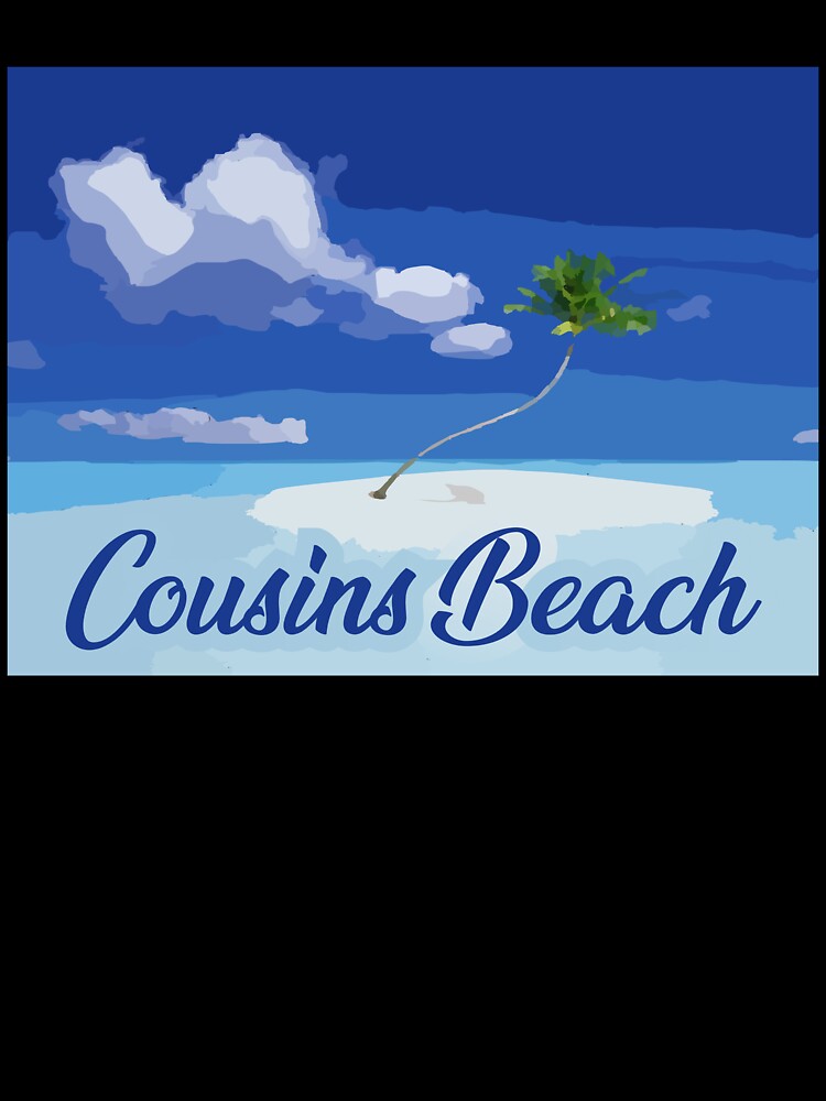 Cousins Beach Tropical Island Palm Tree Summer Vacation A by PixelWaveBD
