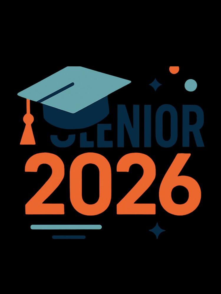 Senior 2026 Graduation Minimalist Design by ArtistMadrid