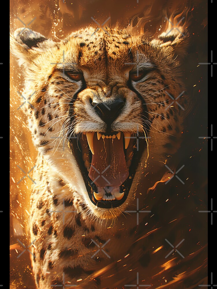 Cheetah-Cougar Hybrid Zamaya by OccultDreams