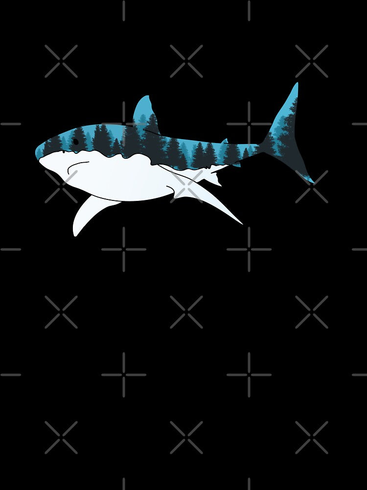Shark that protects the night wild forest by Butterfly-Dream