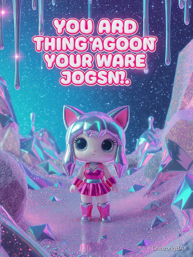 Y2K Chrome Dream – Retro Futuristic Cute Vibes by ChinzorigBAY