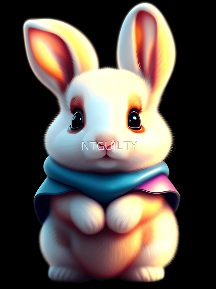 White Baby Rabbit by NTGUILTY
