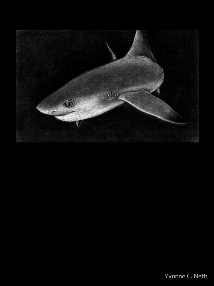 Carcharhinus melanopterus  "Blacktip reef shark" by Yvonne Neth