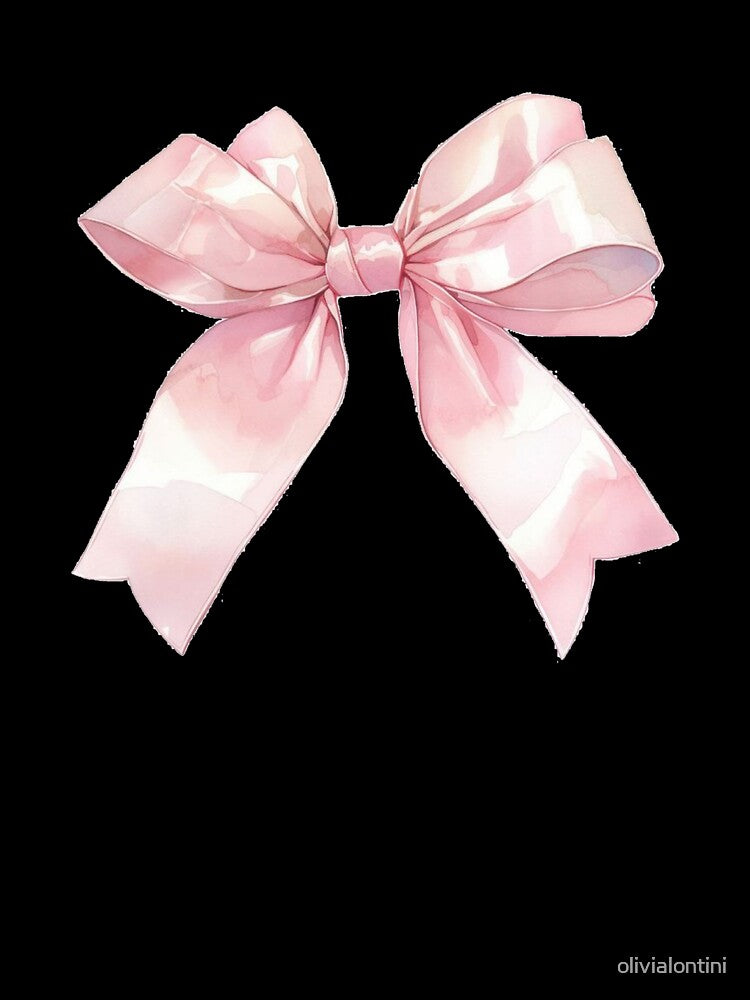 Coquette Aesthetic Pink Bow Sticker by olivialontini