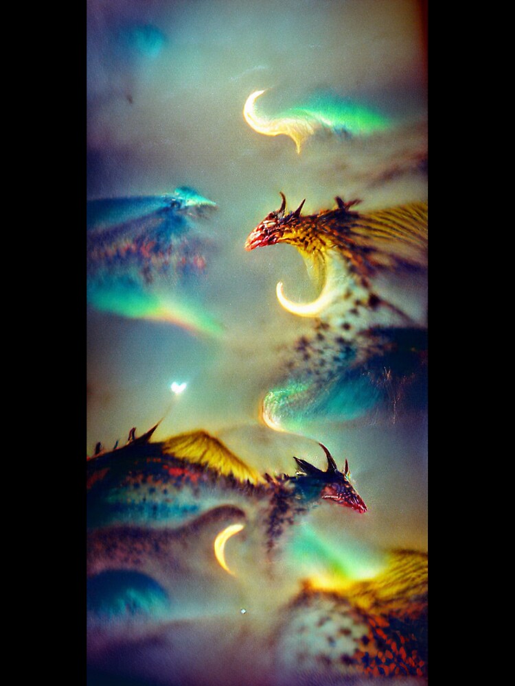 Celestial dragons by kiertwice