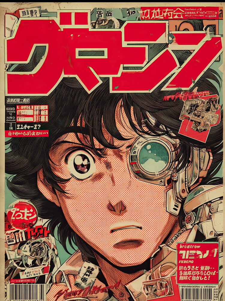 Chrome & Circuits: A Manga Tale by Retro Type