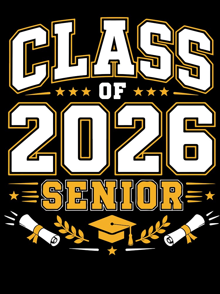 Class of 2026 Senior Graduation Proud Graduate School Memories by kiralynstration