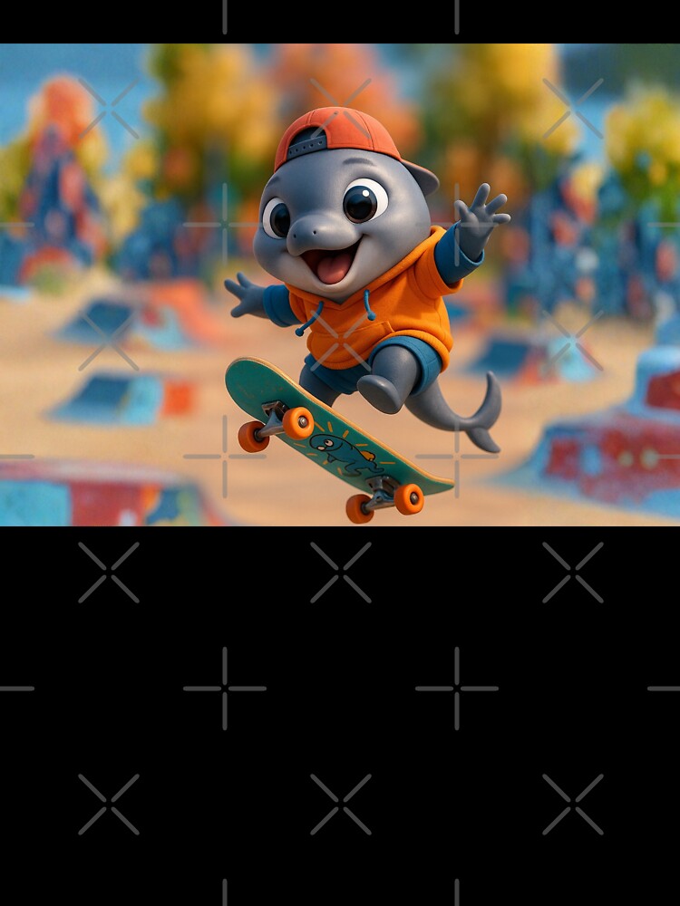Skater Vaquita by Sillytoe