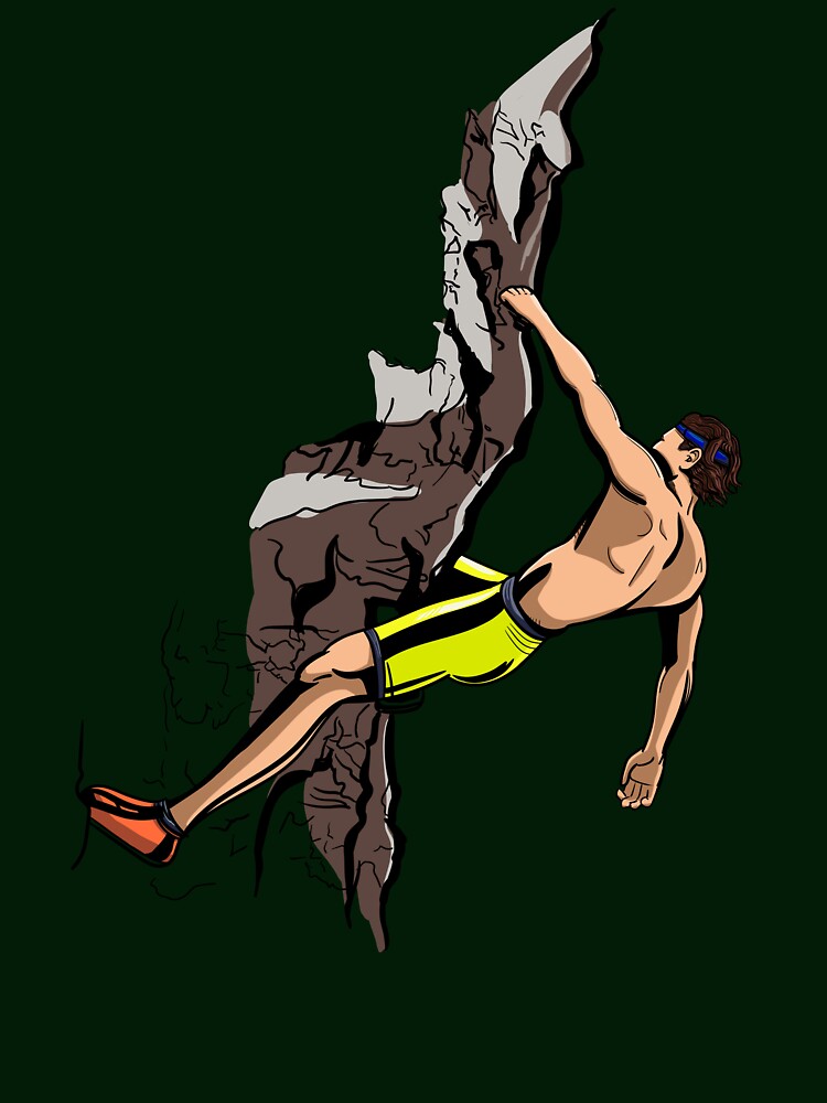 Climbing Shirt Boulder by TigerSoulDesign