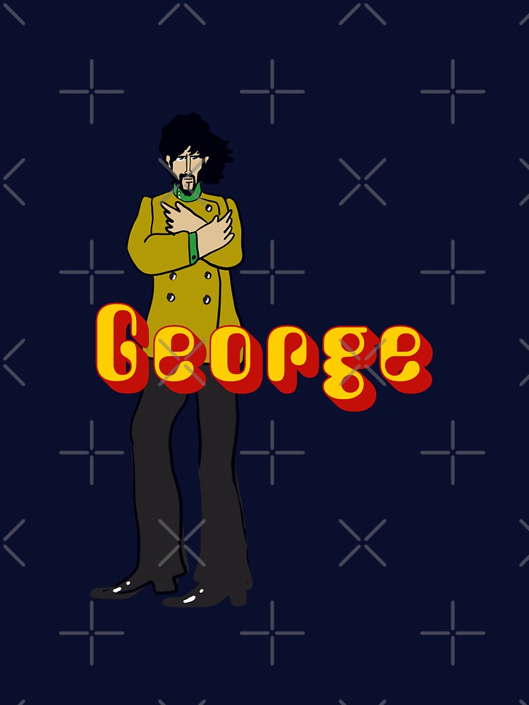 George Harrison Yellow submarine character cartoon cult movie by Kludoman