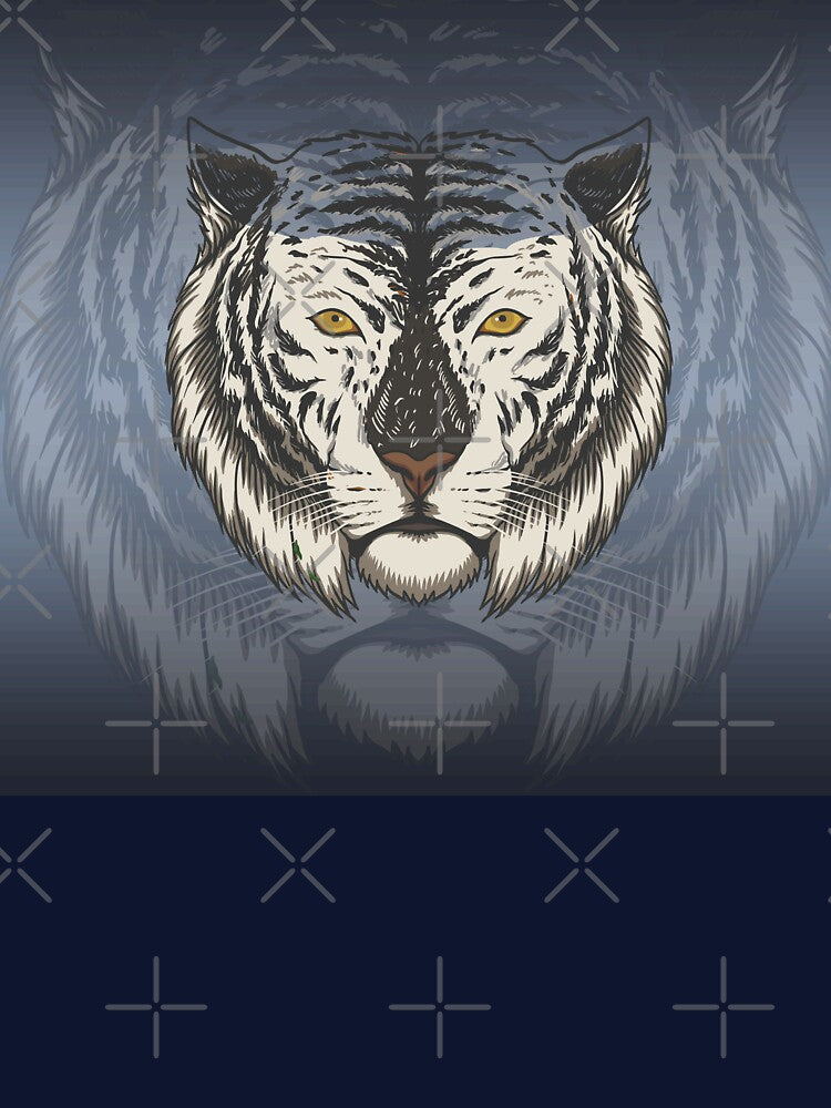 Albino whiteTiger head by Donutlovers