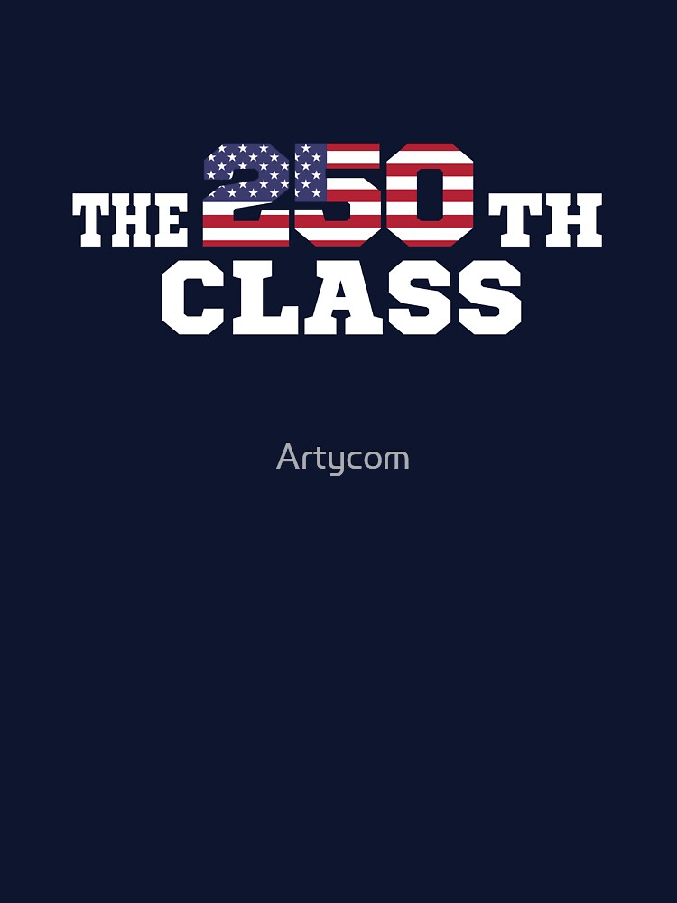 Class of 2026 250th Anniversary Graduate USA Flag by Artycom