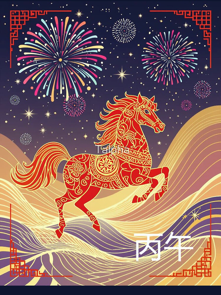 Chinese Year of the Fire Horse by Talpha