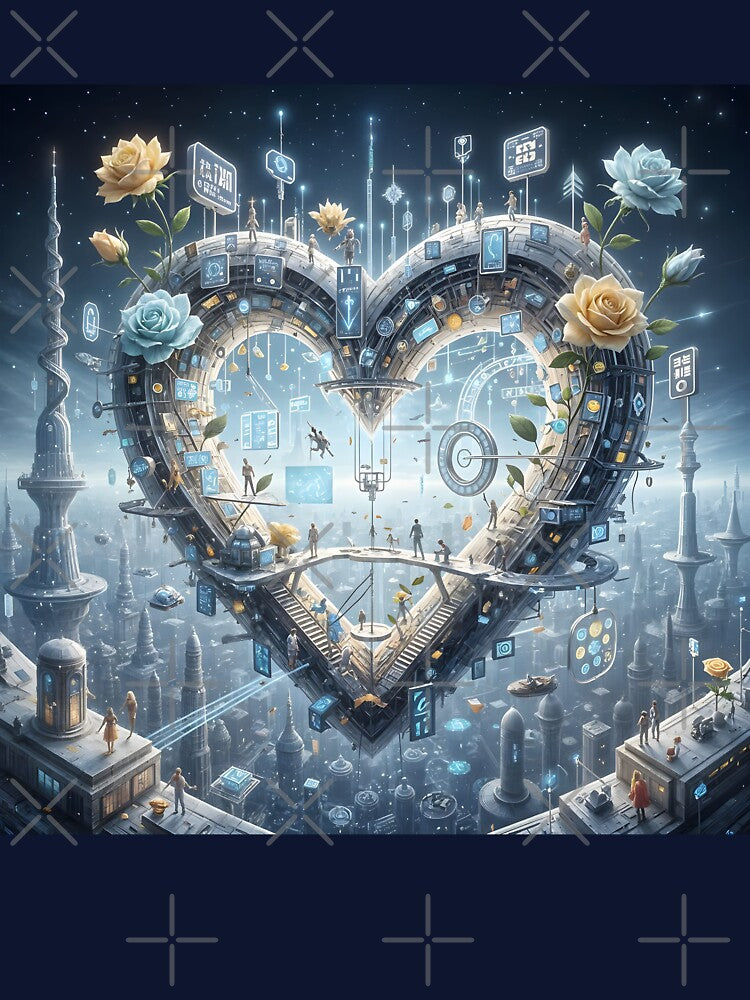 Ecosystem – the heart of a futuristic city by KunstGeist