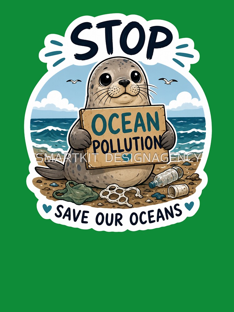 Stop Ocean Pollution Save Neil the Seal by SMARTKIT  DESIGNAGENCY