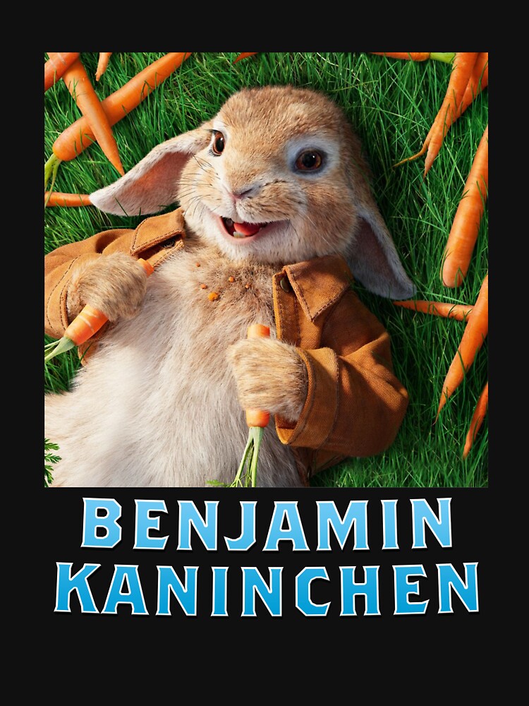Peter Rabbit - Benjamin Kaninchen T shirt  film 2018 movie by Yarkos