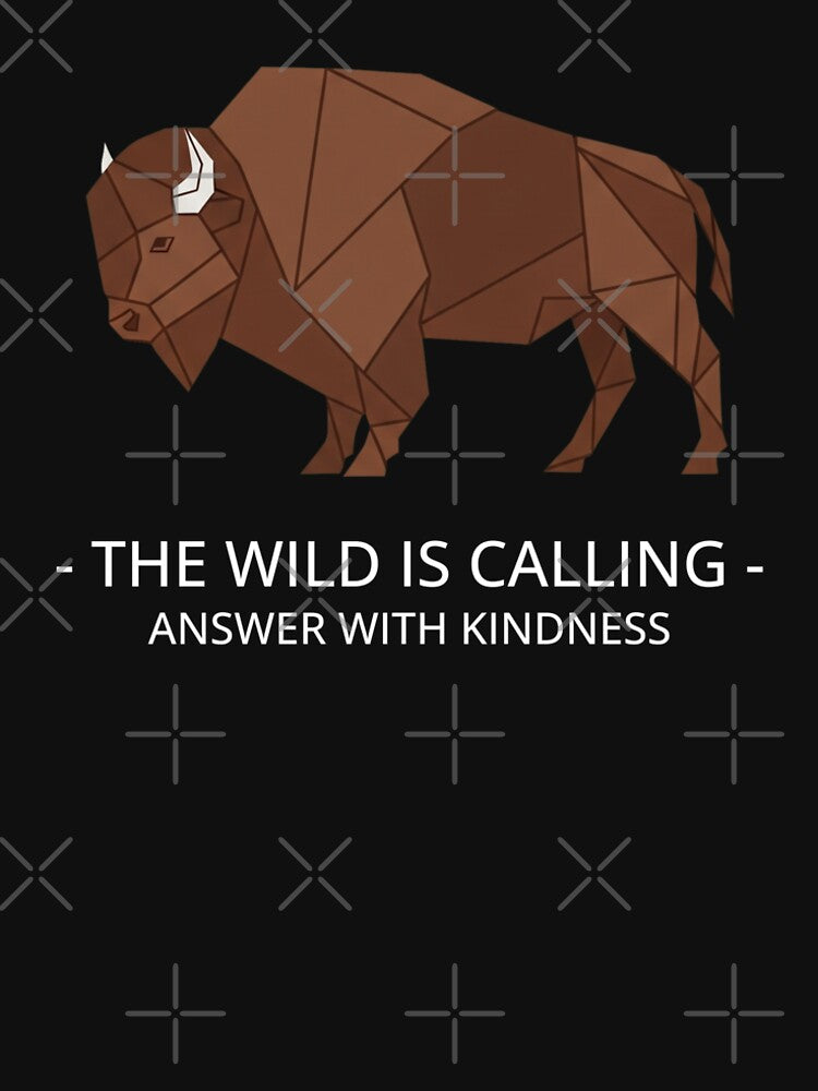 The Wild American Bison is Calling by PGRprint