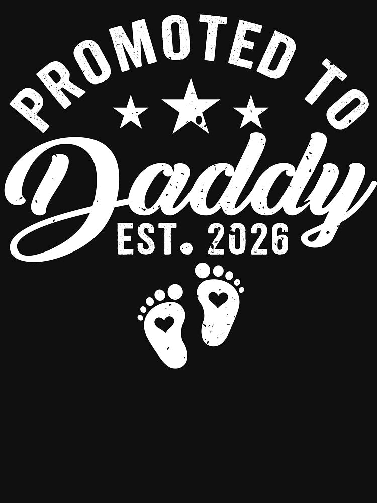Dad Est 2026 Promoted to Daddy 2026 Father 2026 New Dad 2026 by TheVogueVibes