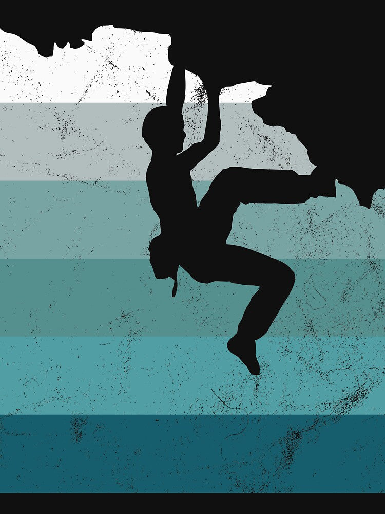 Climber Climbing Bouldering Free Speed Gift by 4tomic