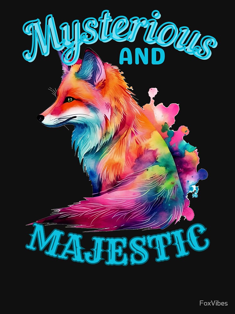 Mysterious And Majestic. fox face by FoxVibes
