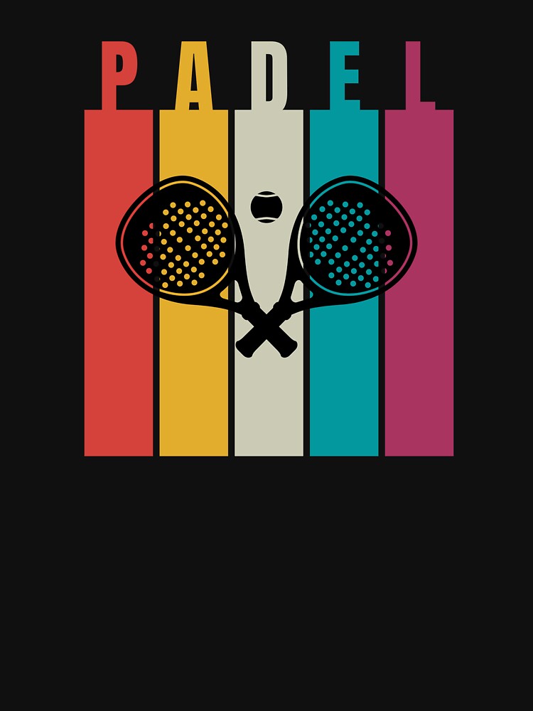 Padel paddle vintage player lover by Minimal Mood