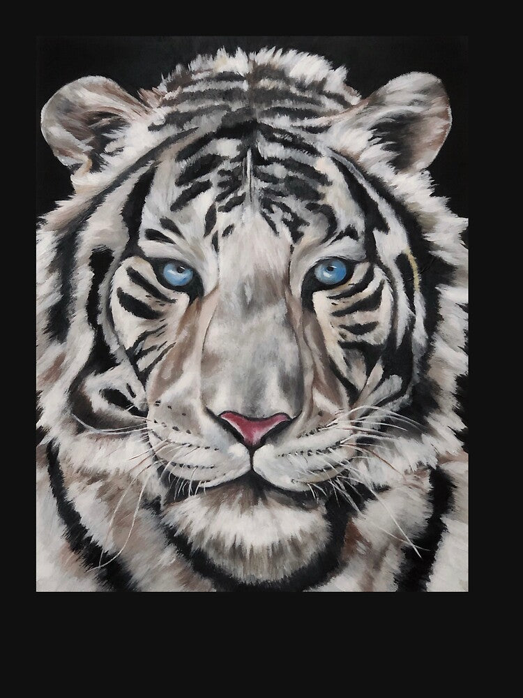 White Siberian Tiger by ArtCampx