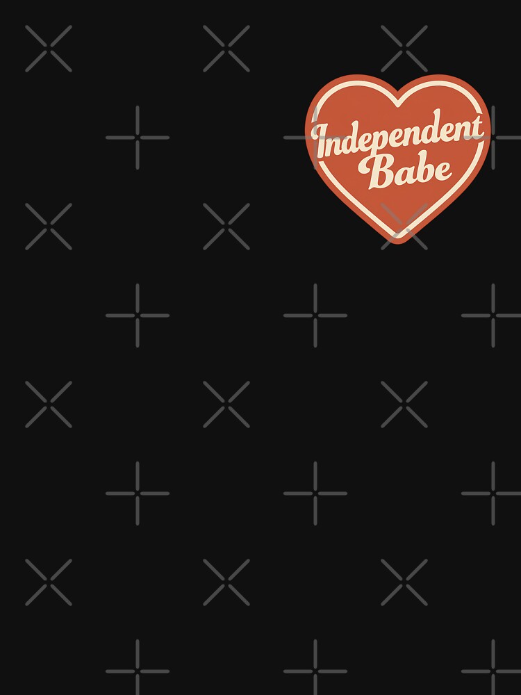 Independent Babe – Minimal Logo Style by -justb-