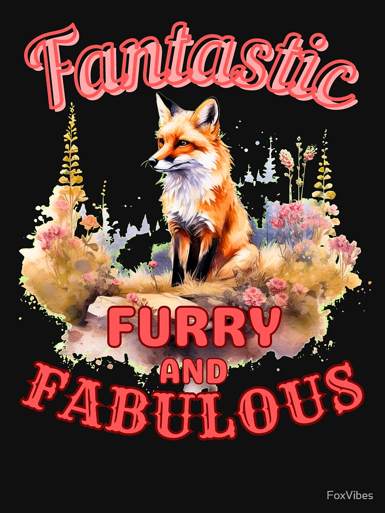 Fantastic, Furry, And Fabulous. fox head by FoxVibes
