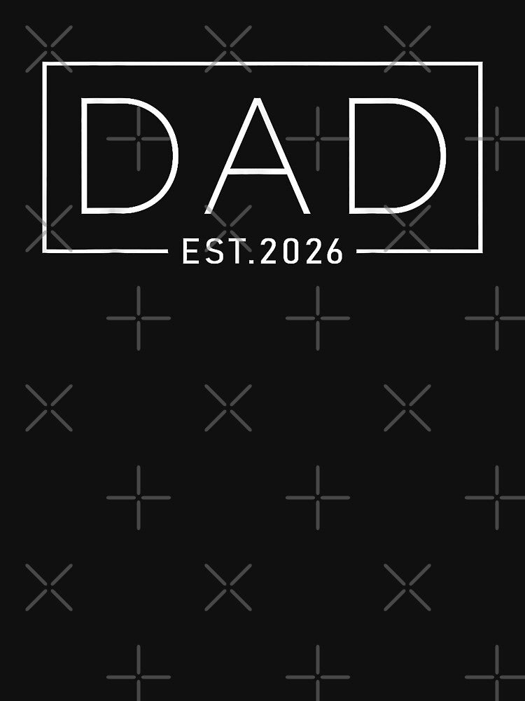 Dad Est. 2026 Expectant Father Gift by MerchDeviant