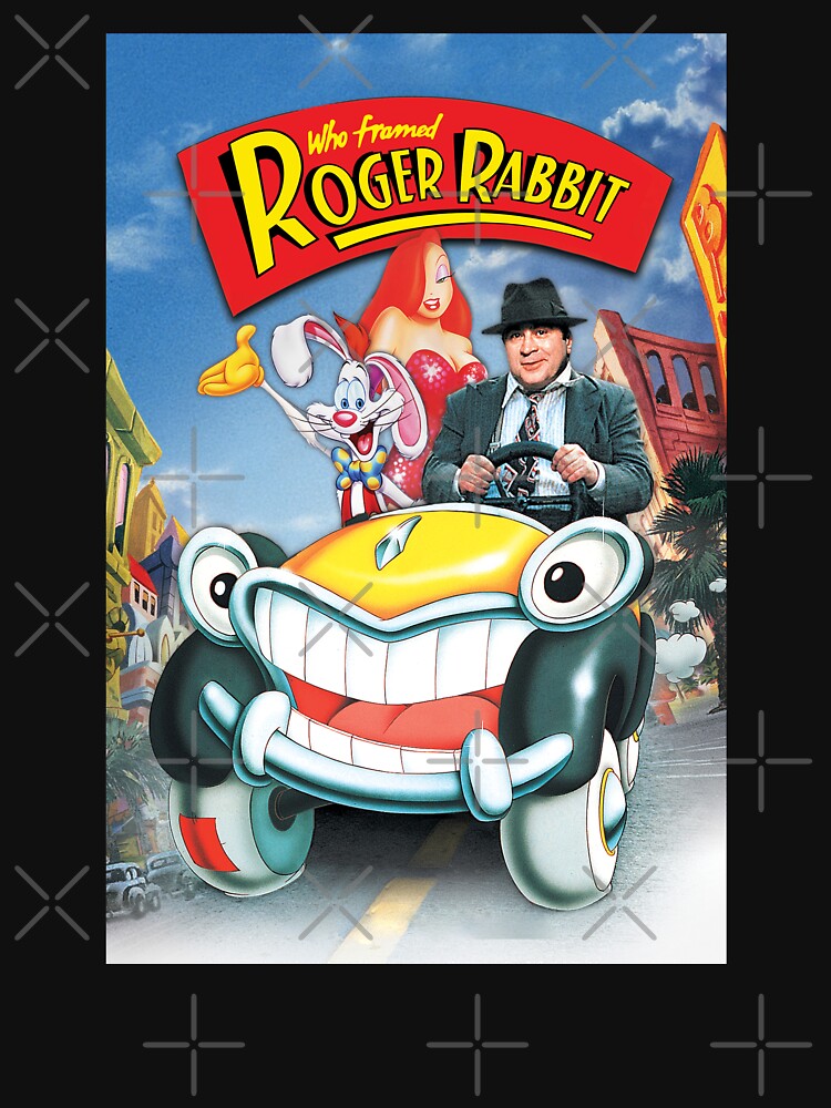 Who Framed Roger Rabbit Movie Poster Male Hardcore by Theresaunique