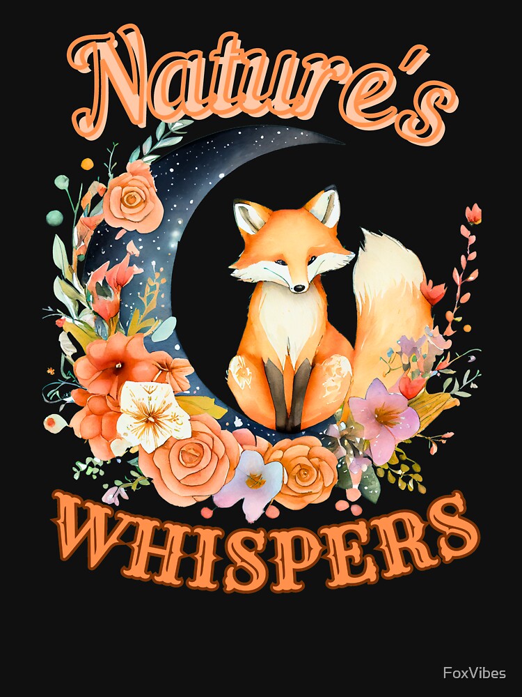 Nature's Whispers. fox watercolor by FoxVibes