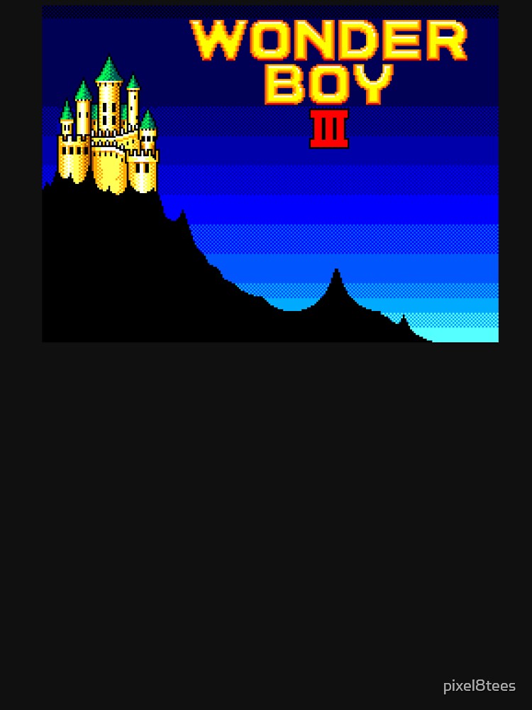 Wonder Boy III - Title Screen by pixel8tees