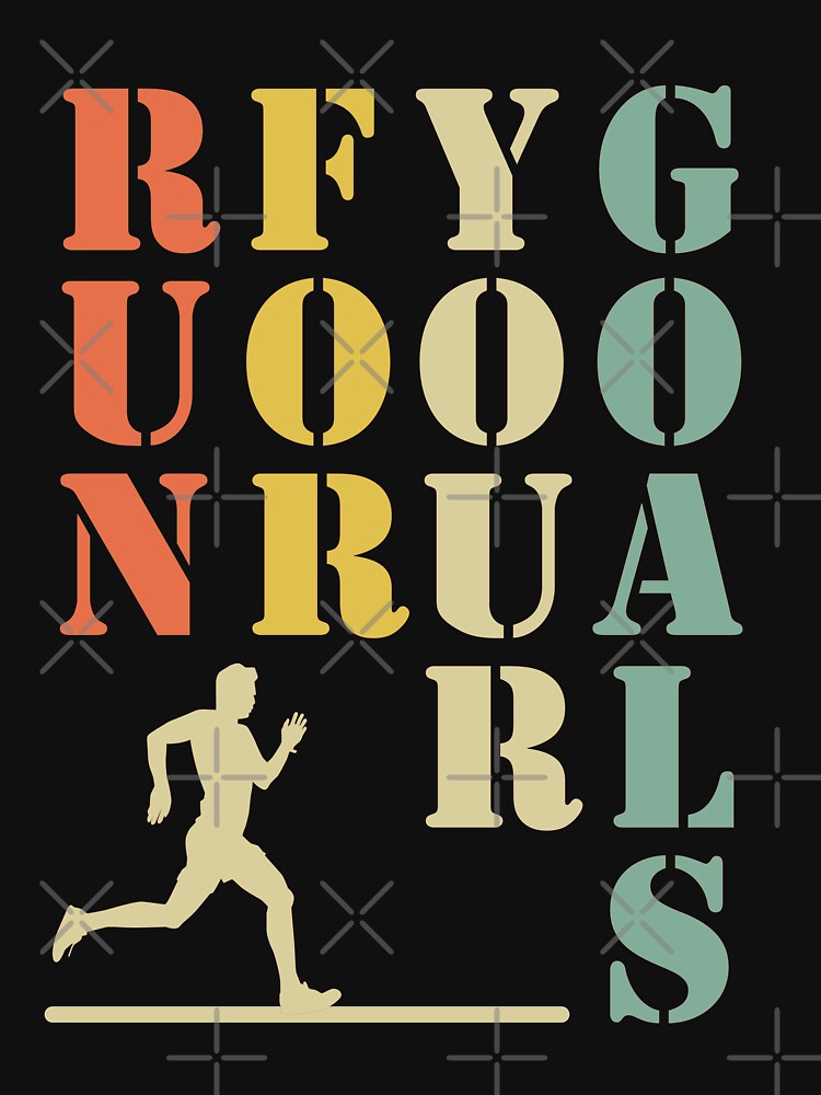 Run For Yuor Goals - Trail Running Man by grinta2021