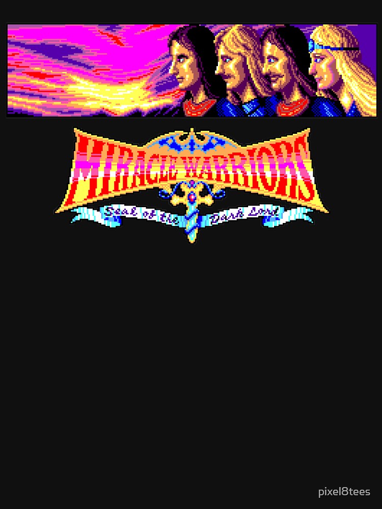 Miracle Warriors - Title Screen by pixel8tees