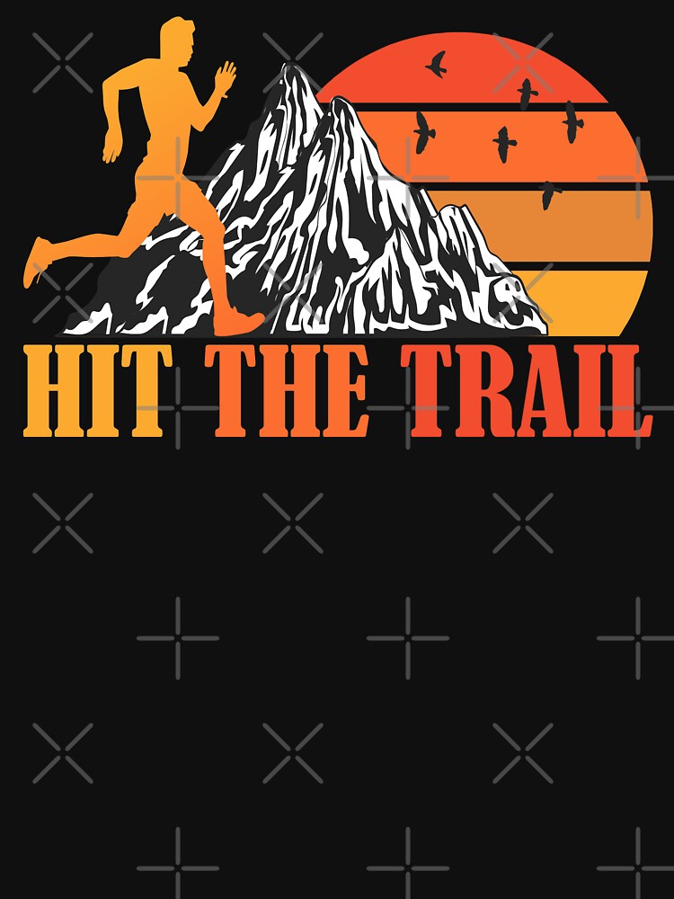 Trail Runner Hit The Trail Mountain Running by grinta2021