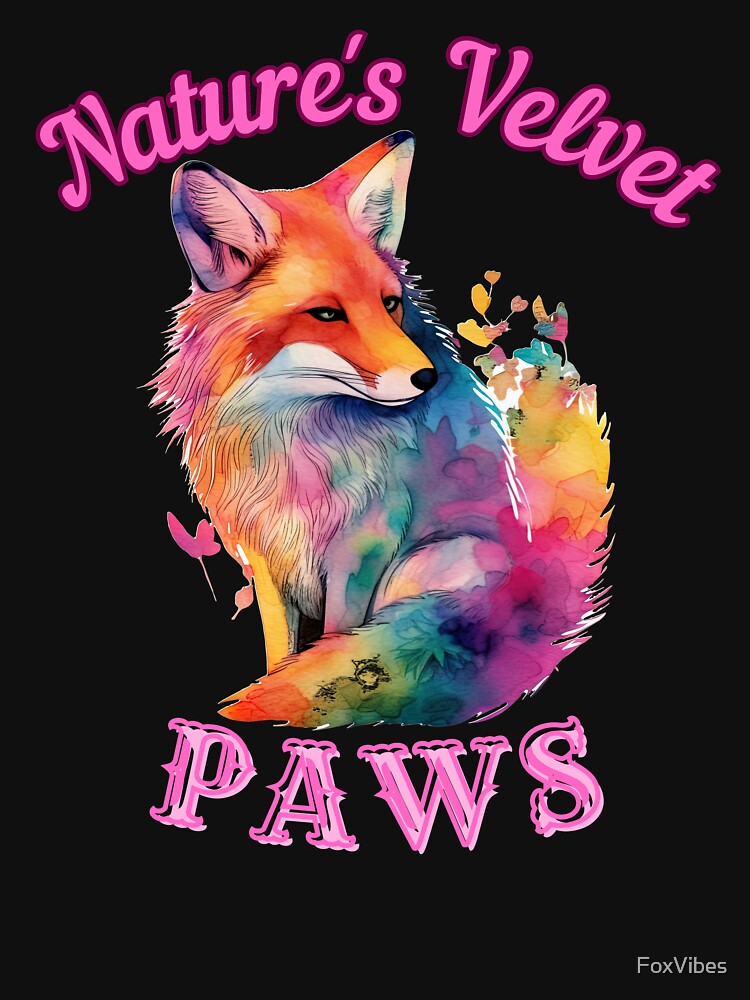 Nature's Velvet Paws. fox foxes by FoxVibes