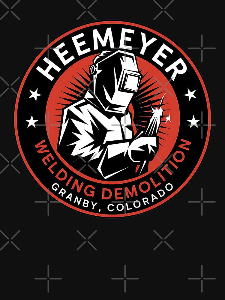 Heemeyer Welding and Demolition Patriotic Killdozer Vinyl Decal tee by TrendPrinter