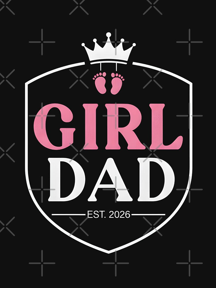 Royal Girl Dad Established 2026 Crest by Nocturnal-Vines