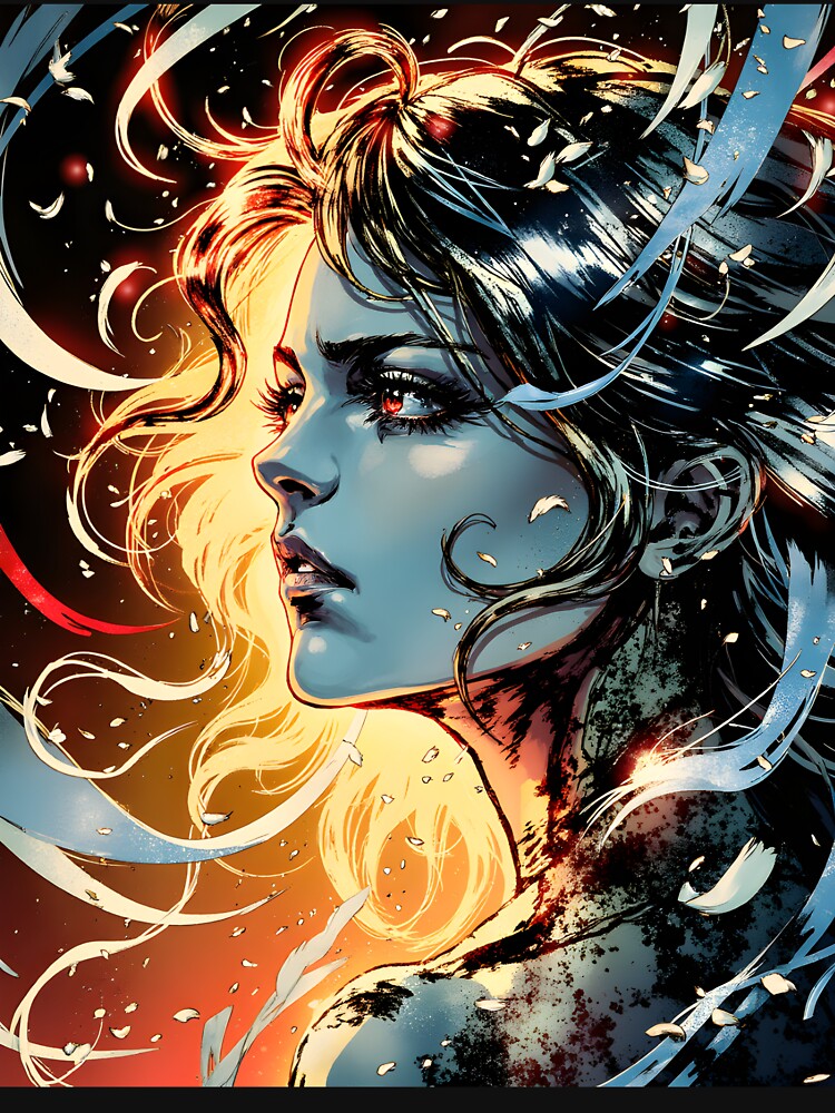 “Ember of Dawn – Fiery Goddess Awakening | Powerful Fantasy Portrait Art” by   GG Creations