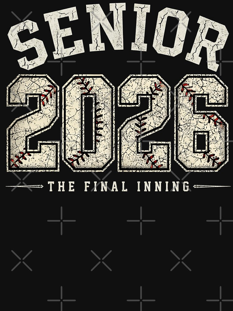 Senior 2026 Final Inning Baseball Graduation by FreshVibe Prints