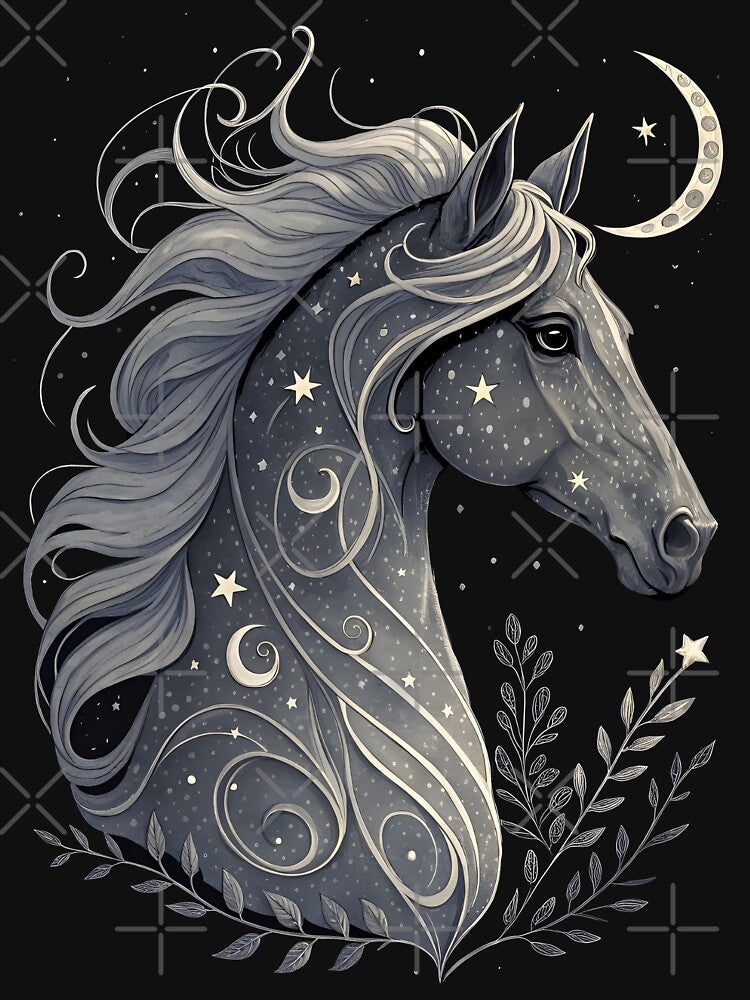 Lunar Stallion by SolombraArt