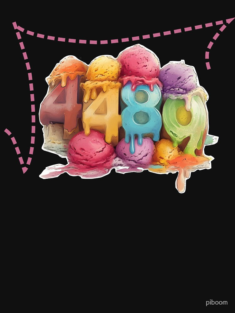 Ice Cream Drip Square Root 4489 by piboom