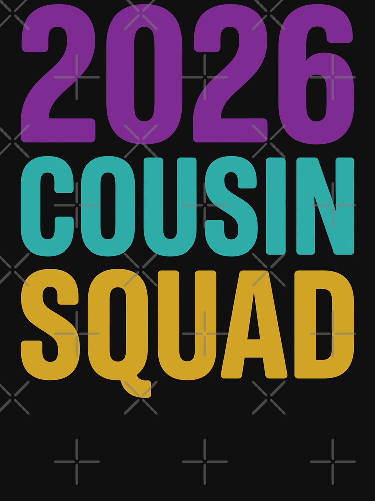 2026 Cousin Squad Summer Crew by FreshVibe Prints