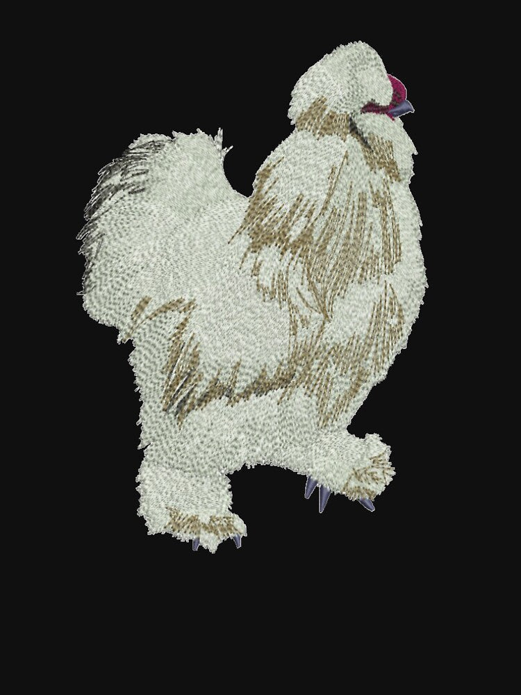 Silkie Chicken - Silkie Chicken Painting - Silkie Chicken Shirt - Chicken Gift - Gift For Chick Lovers - Chicken Owners by Galvanized
